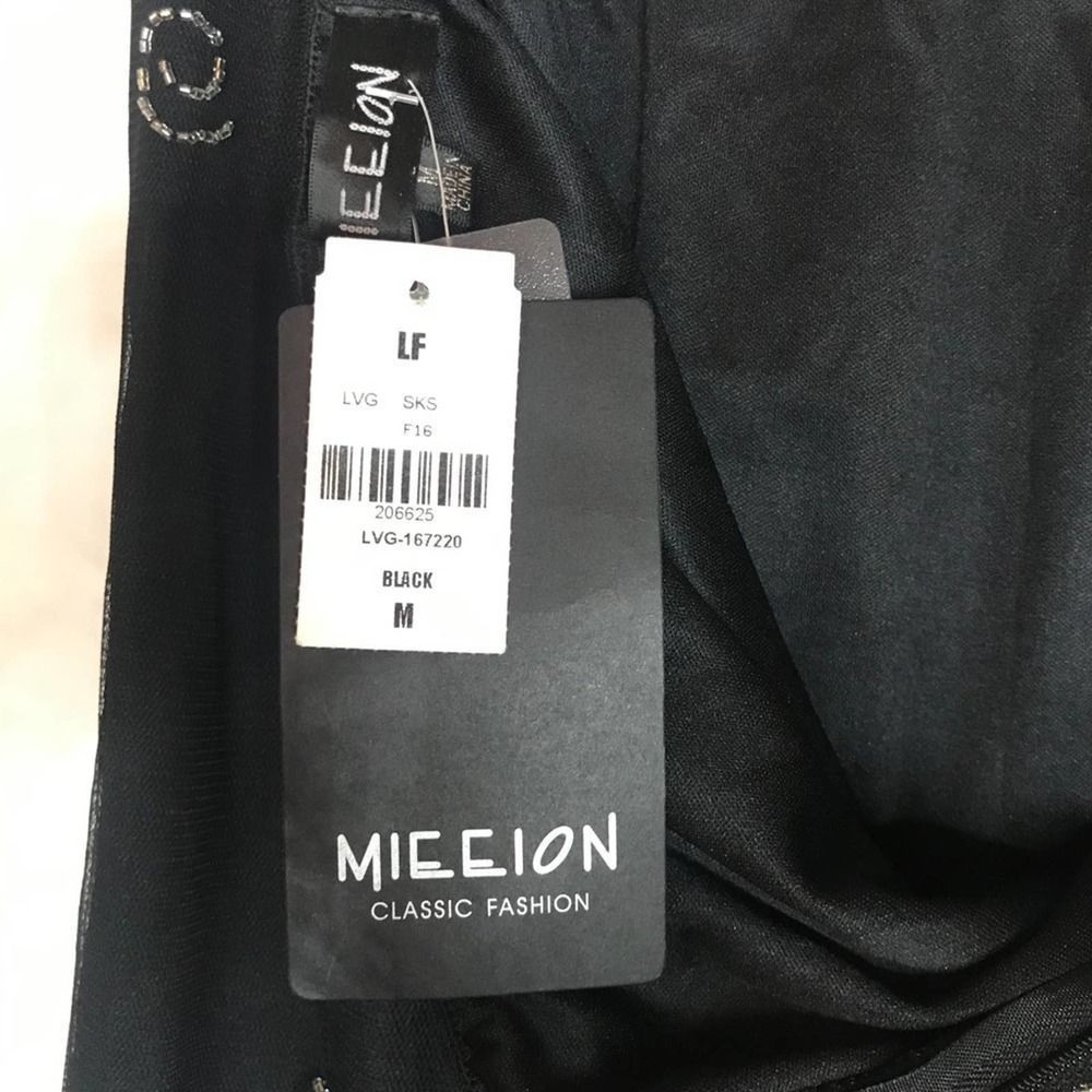 NWT LF Miellon black mini skirt size M - Picture 3 of 11